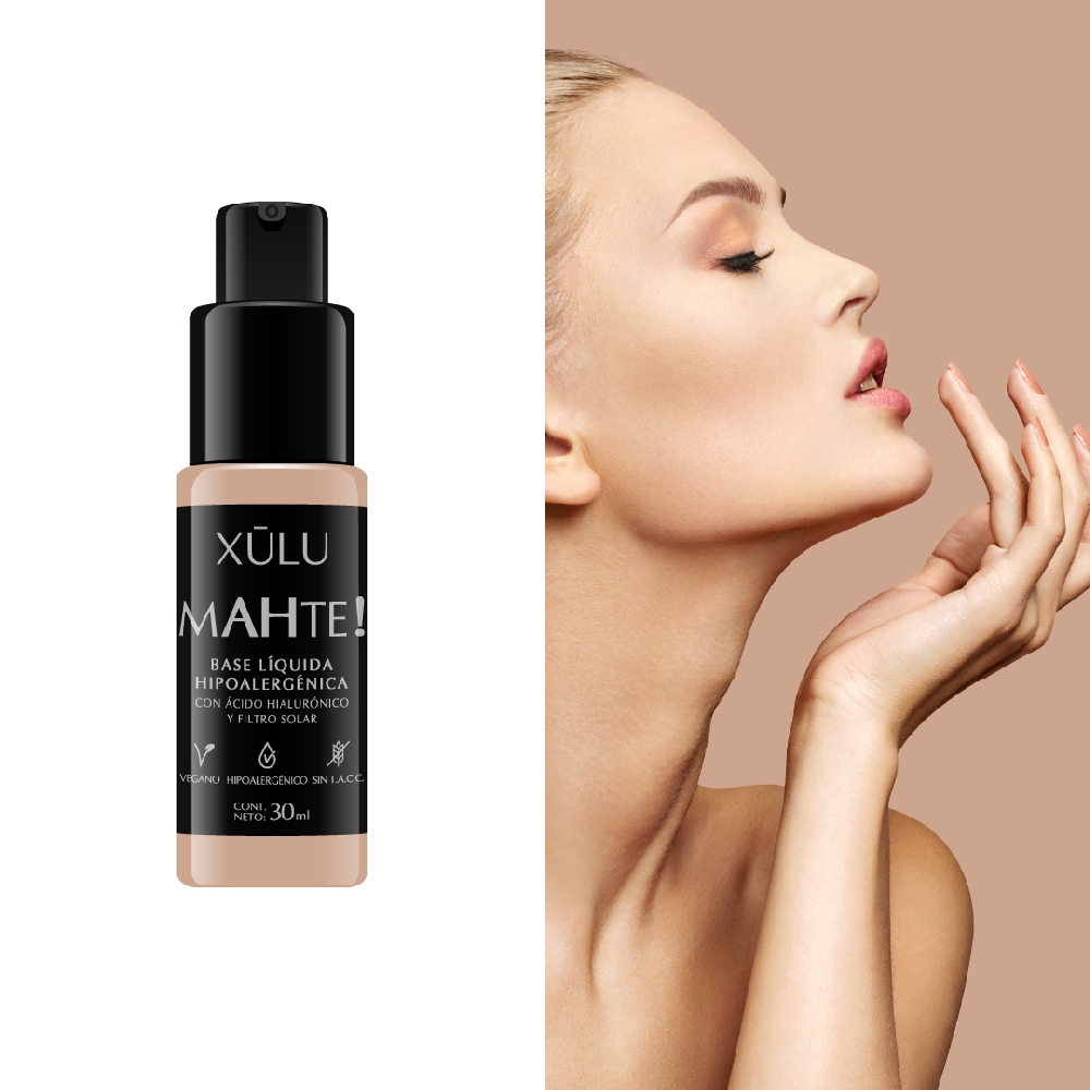 Base Liquida con Ácido Hialurónico MAHTE x 30 ml | 17601