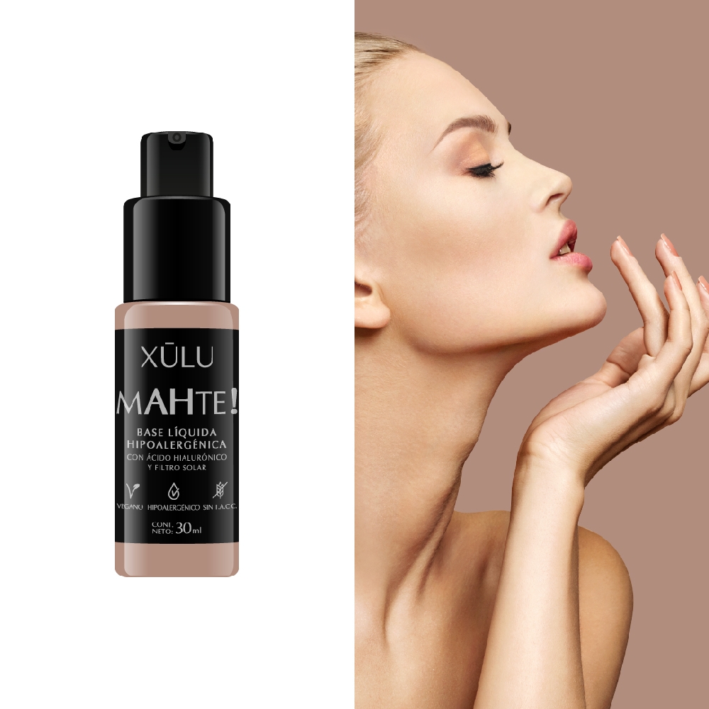 Base Liquida con Ácido Hialurónico MAHTE x 30 ml | 17602