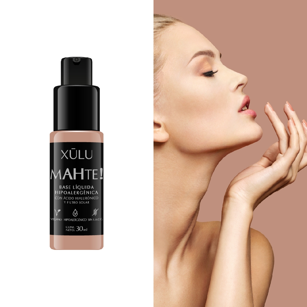 Base Liquida con Ácido Hialurónico MAHTE x 30 ml | 17603