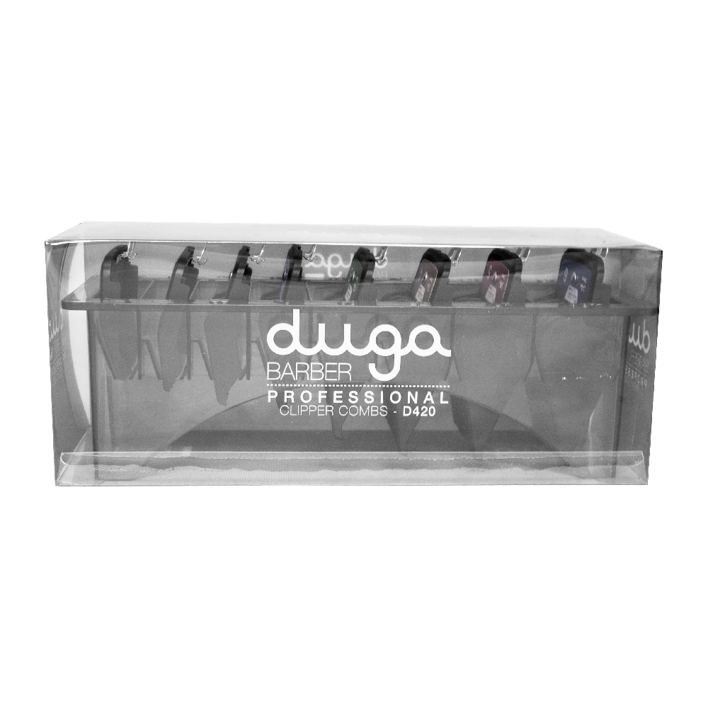 DUGA Color Clipper Metal Combs x 8 u