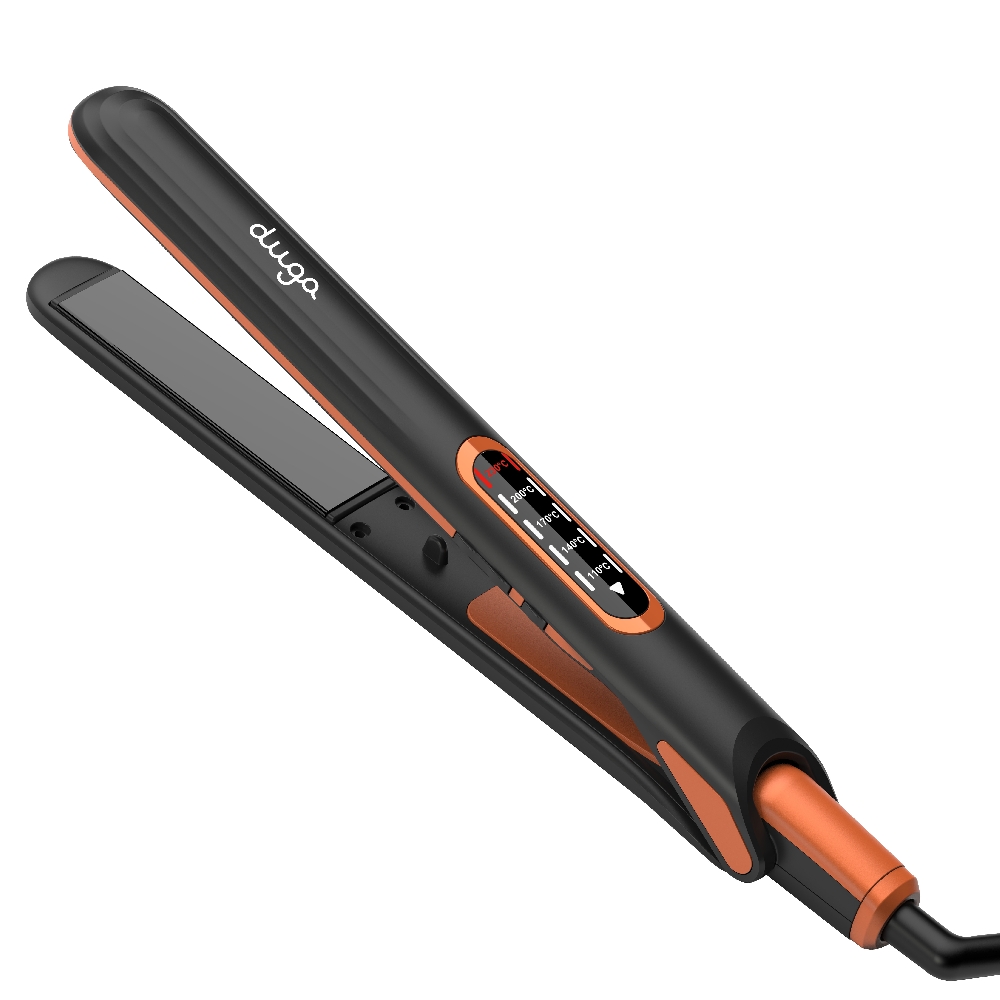 DUGA Plancha Electroplate Ceramic Tourmaline