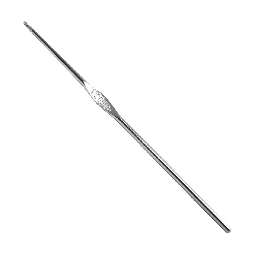 Aguja Crochet x 12 u N°8 (1.25 MM)