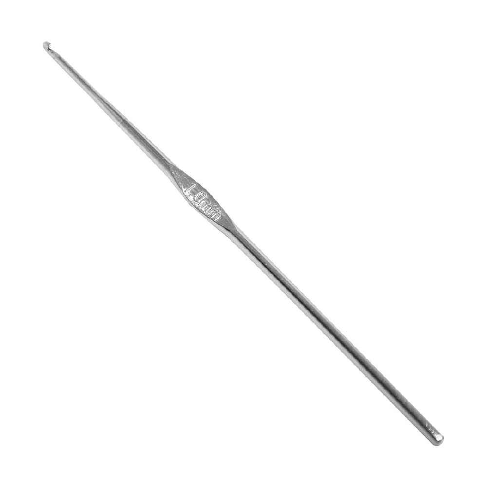 Aguja Crochet x 12 u N°10 ( 1.0 MM)