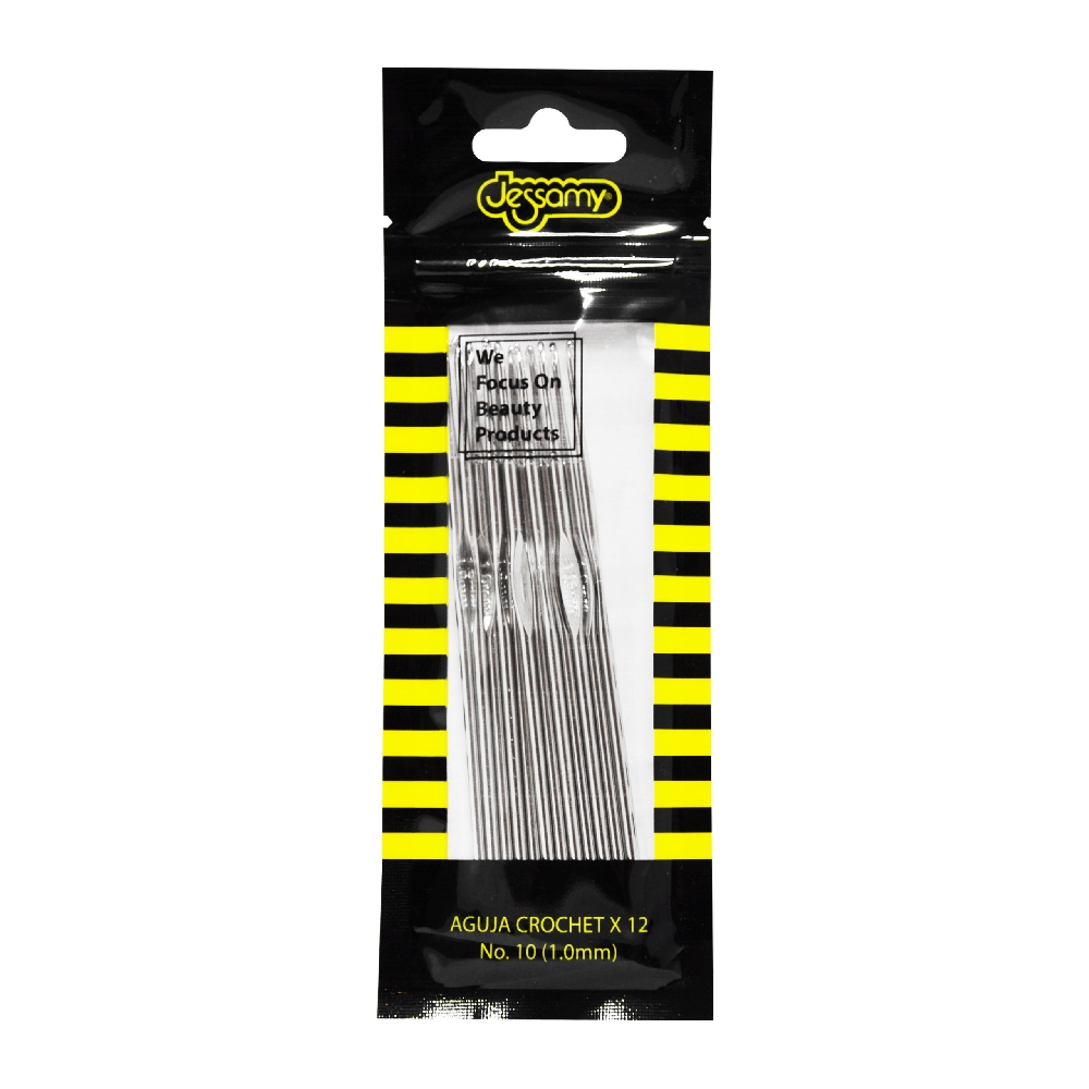 Aguja Crochet x 12 u N°11 (0.90 MM)