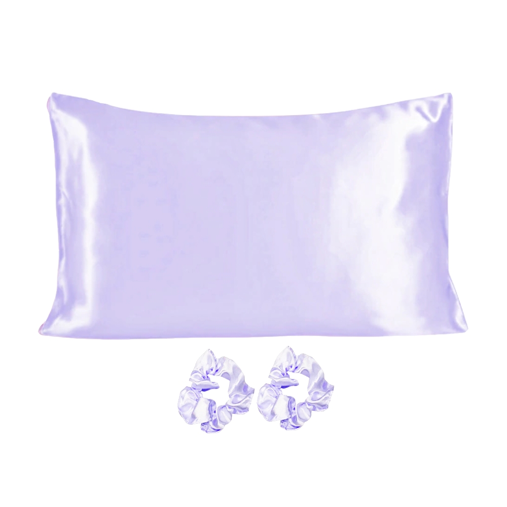 Kit Antifrizz (Funda de Almohada + 2 Scrunchies)