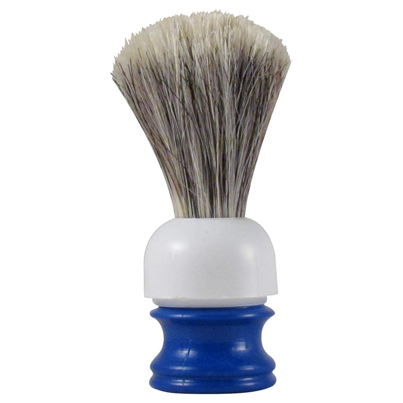 Brocha de de Afeitar Plástica Pelo Bicolor