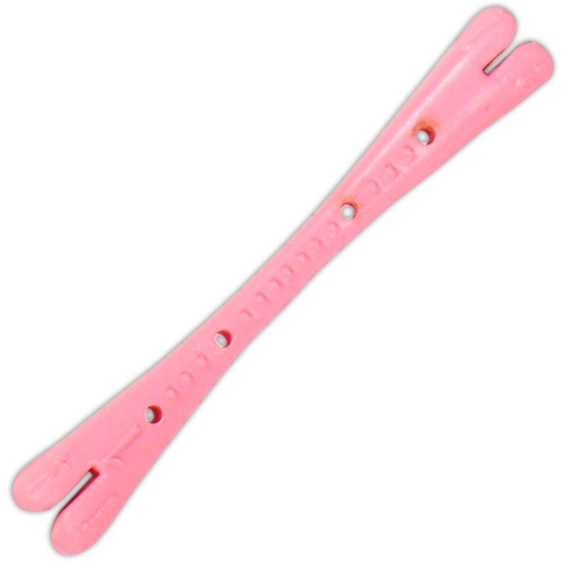 Bigudíes Plásticos N°1 con Gomita x 100 u