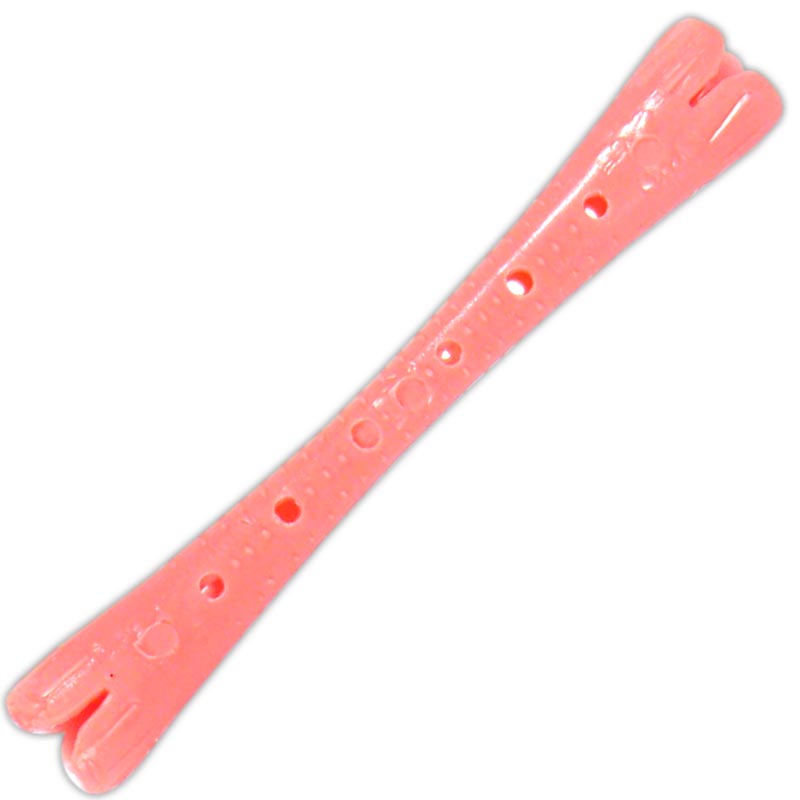 Bigudíes Plásticos N°2 con Gomita x 100 u