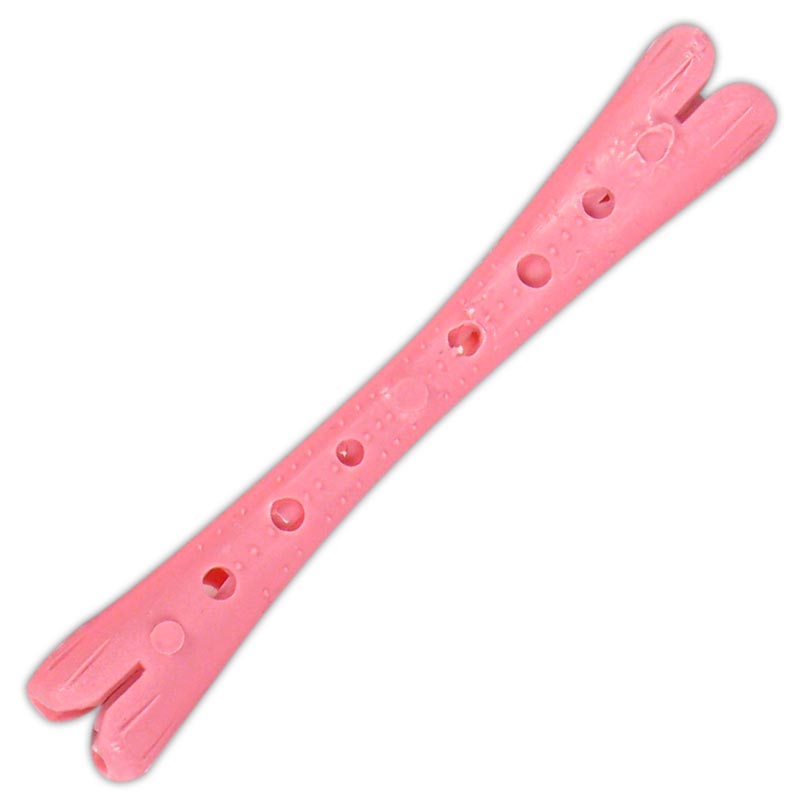 Bigudíes Plásticos N°3 con Gomita x 100 u