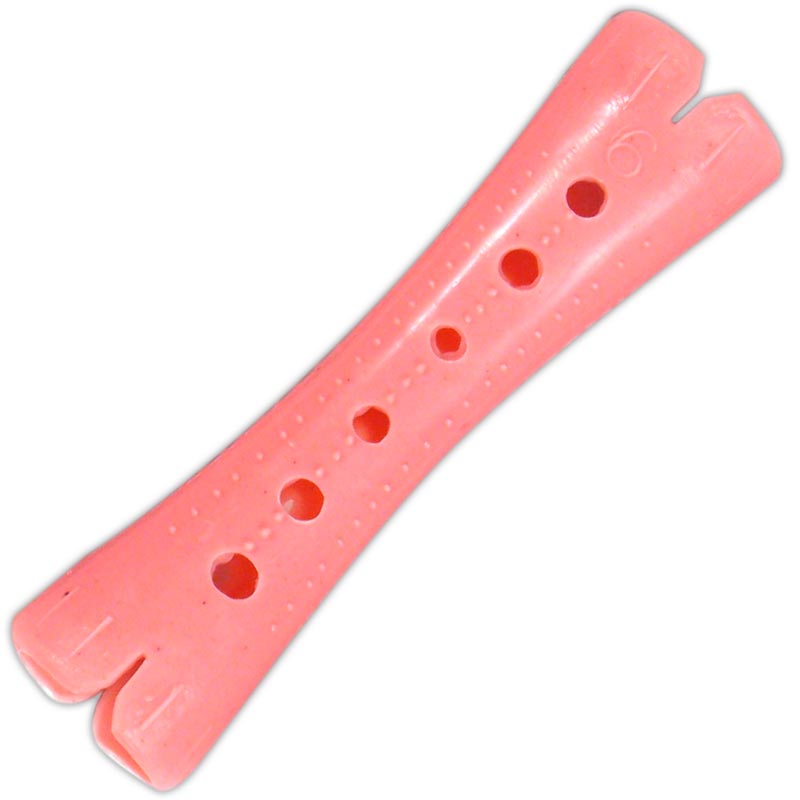 Bigudíes Plásticos N°6 con Gomita x 100 u
