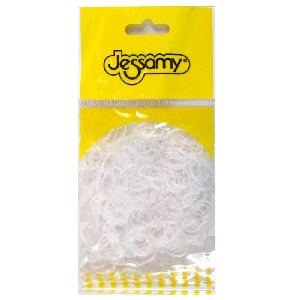 Banditas para Trencitas Transparente x 250 u