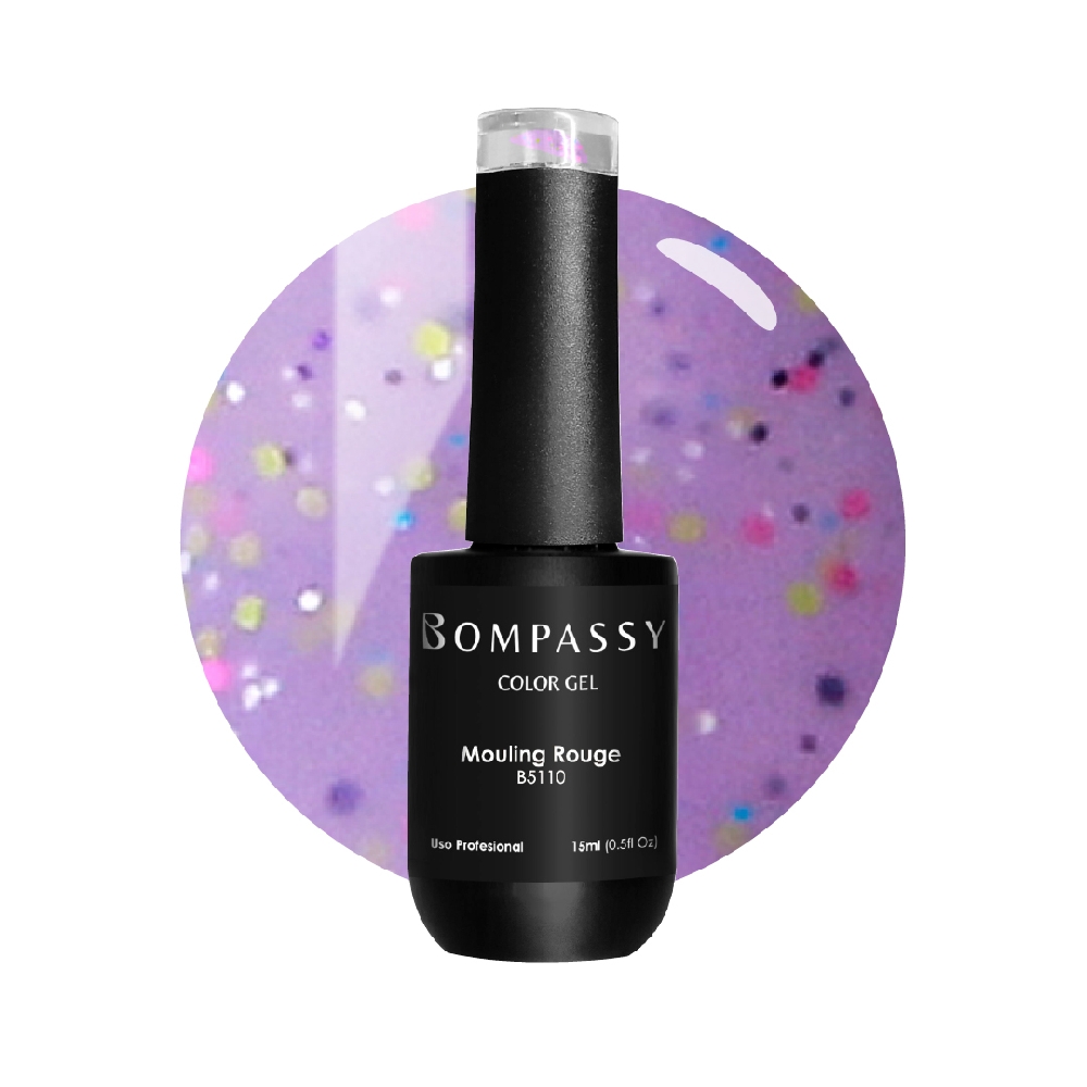 BOMPASSY Esmalte Semi Mouling Rouge x 15 ml