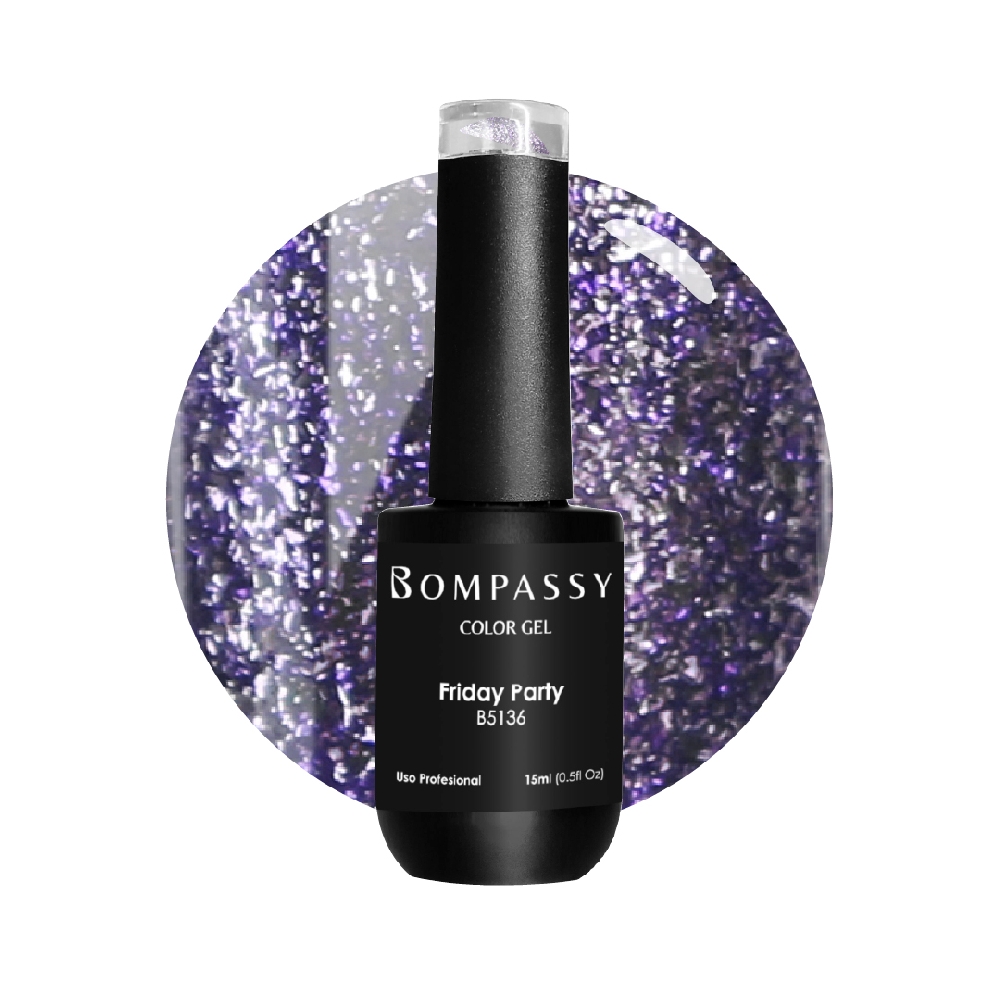 BOMPASSY Esmalte Semi Friday Party x 15 ml