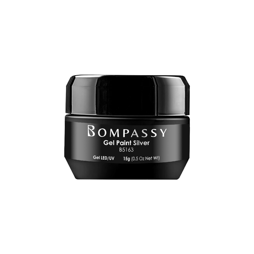 BOMPASSY Gel Paint Silver x 15 gr Nuevo
