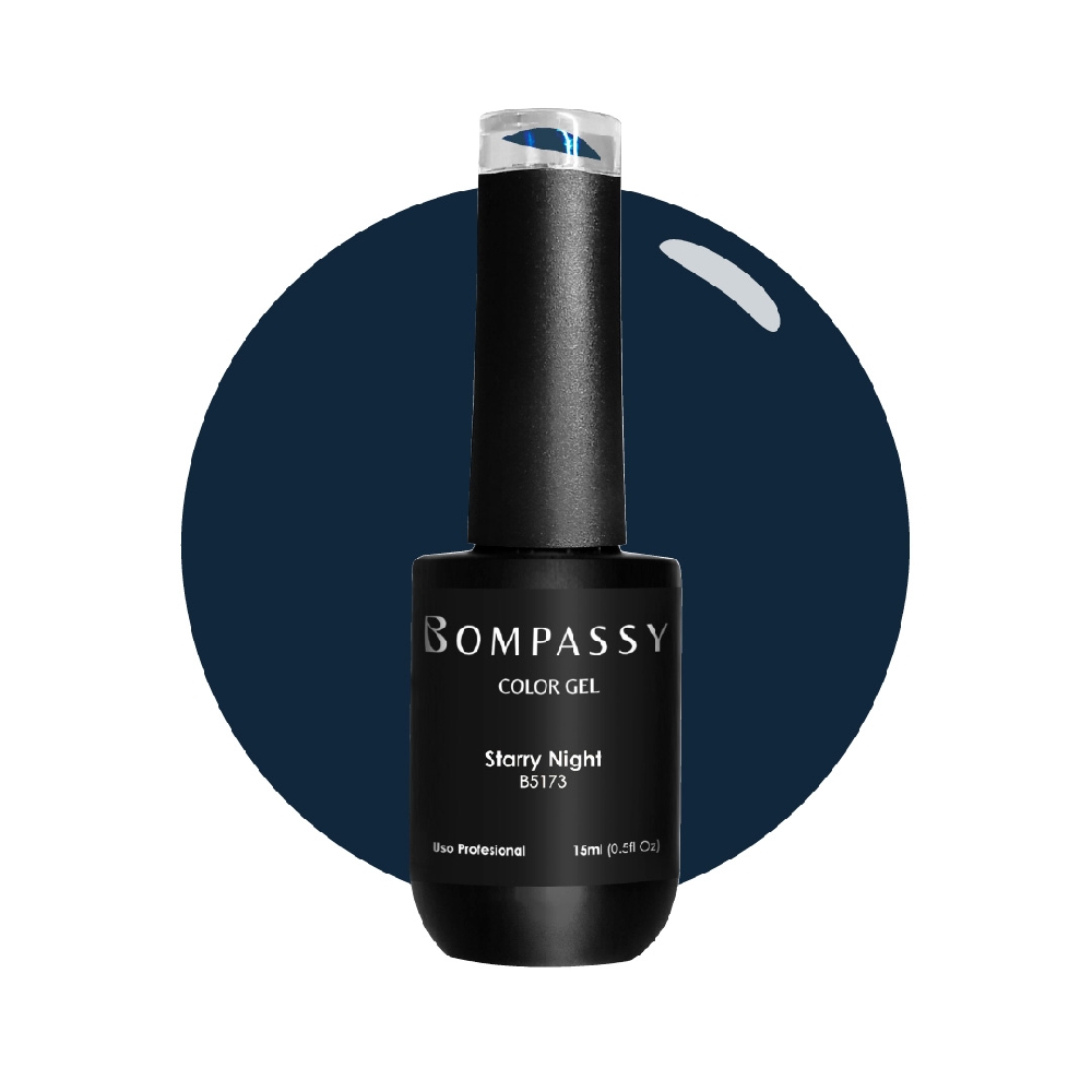 BOMPASSY Esmalte Semi Starry Night x 15 ml