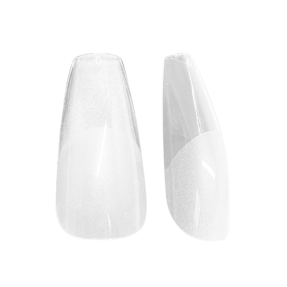 BOMPASSY Soft Gel Tips Coffin M