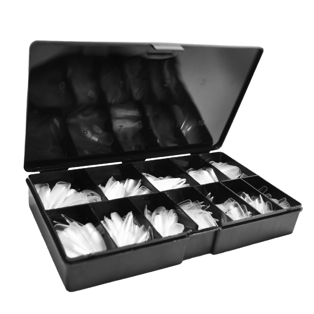 BOMPASSY Soft Gel Tips Stiletto L