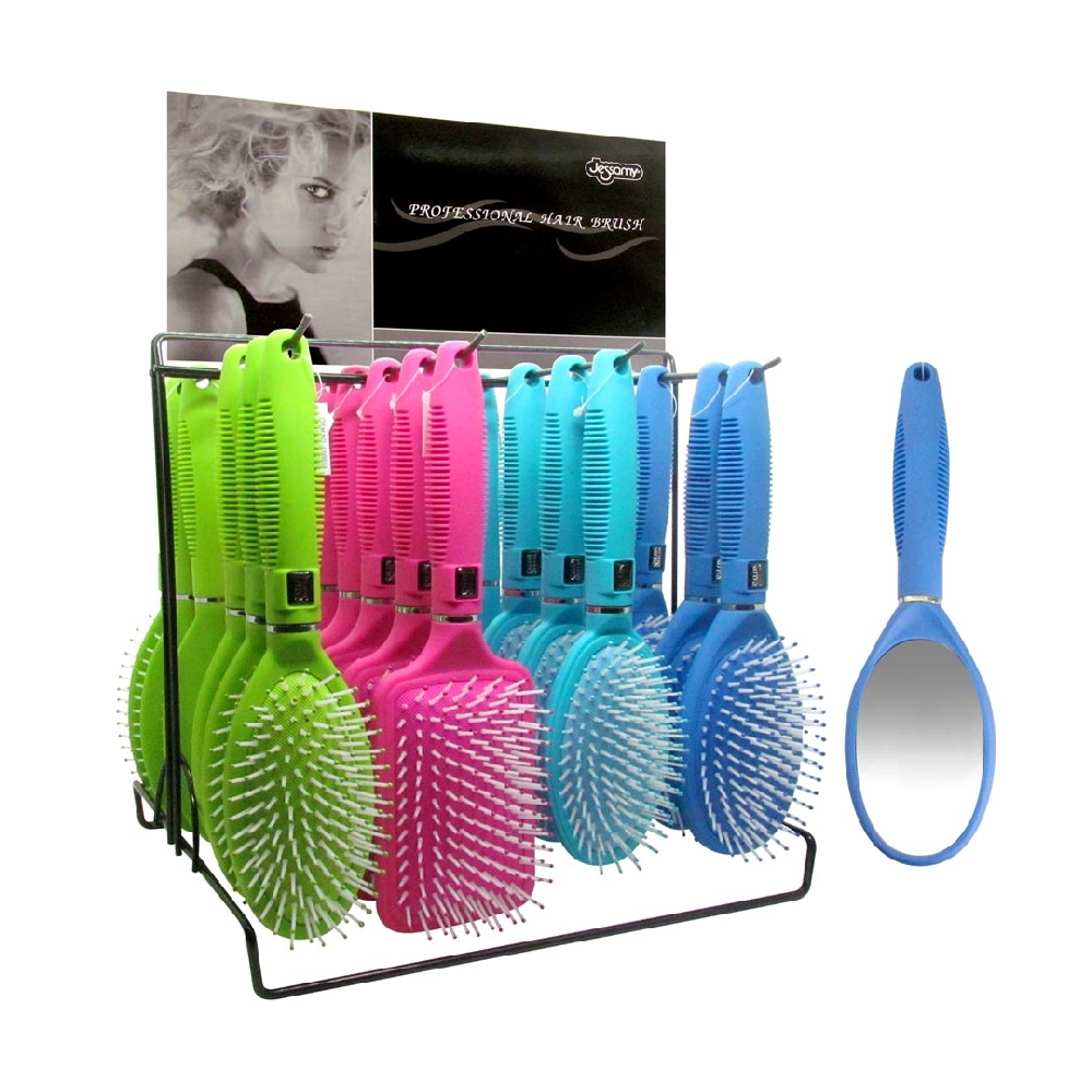 Exhibidor Cepillos Colores Fluo x 24 u