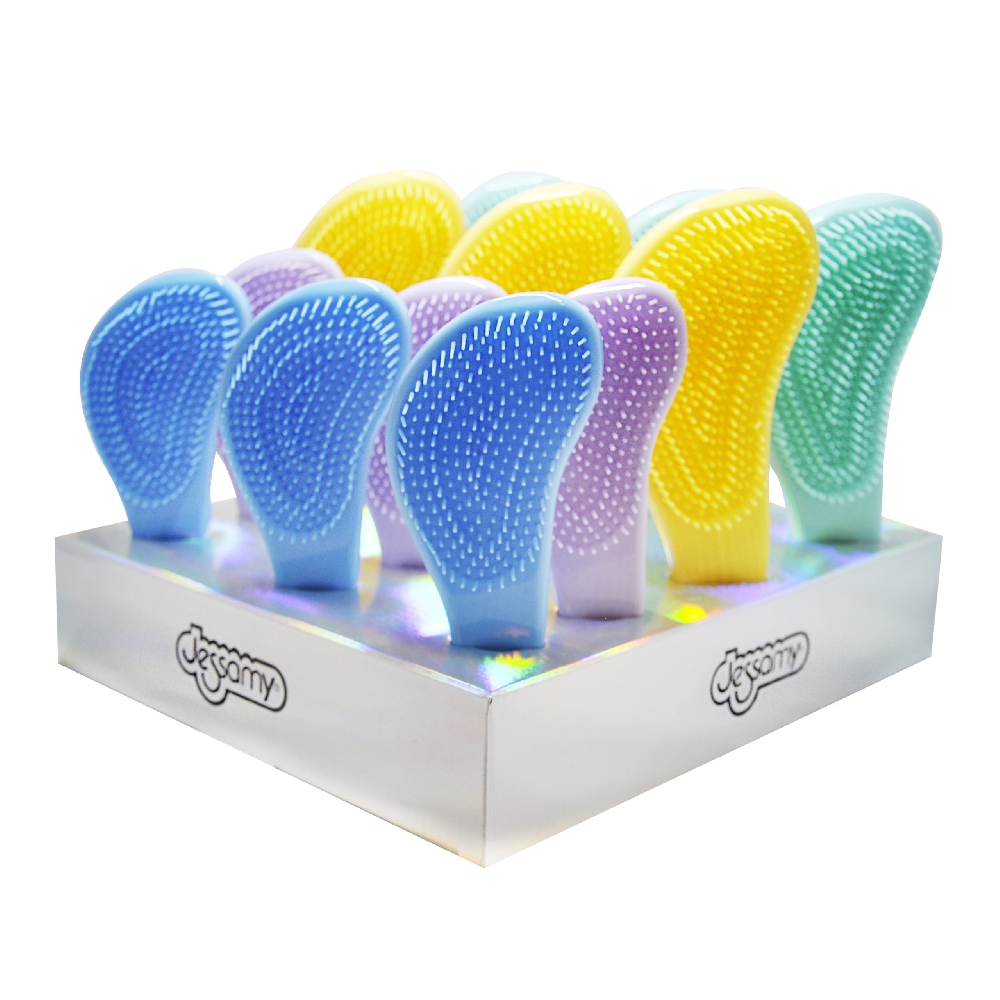 Exhibidor Cepillos Detangle Pasteles x 12 u