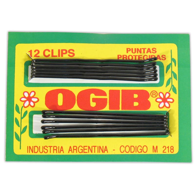Clips Largo Negro OGIB Gruesa