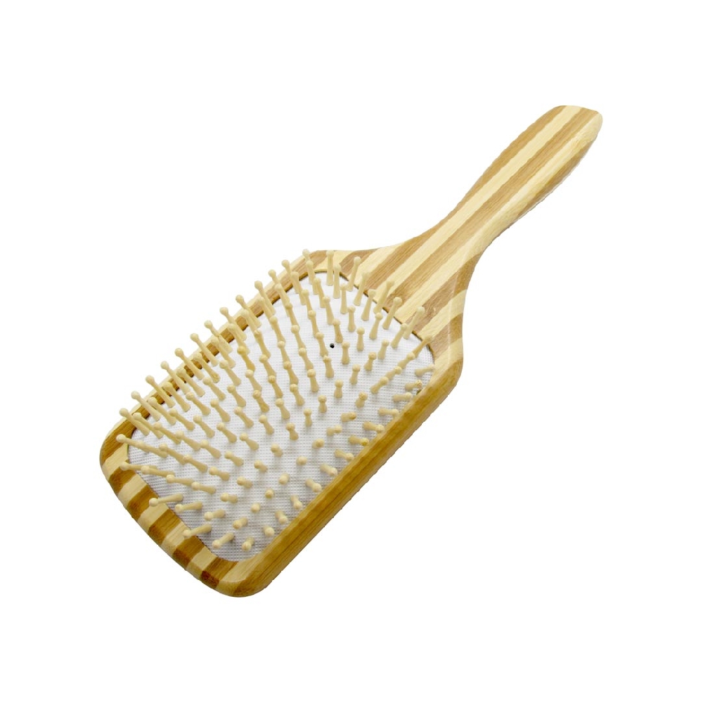 Cepillo Bamboo Neumático Paleta Anti Frizz
