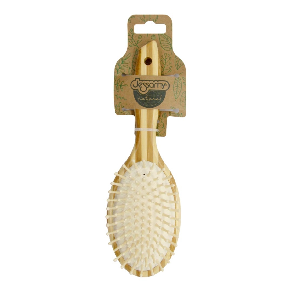 Cepillo Bamboo Neumático Redondo Anti Frizz