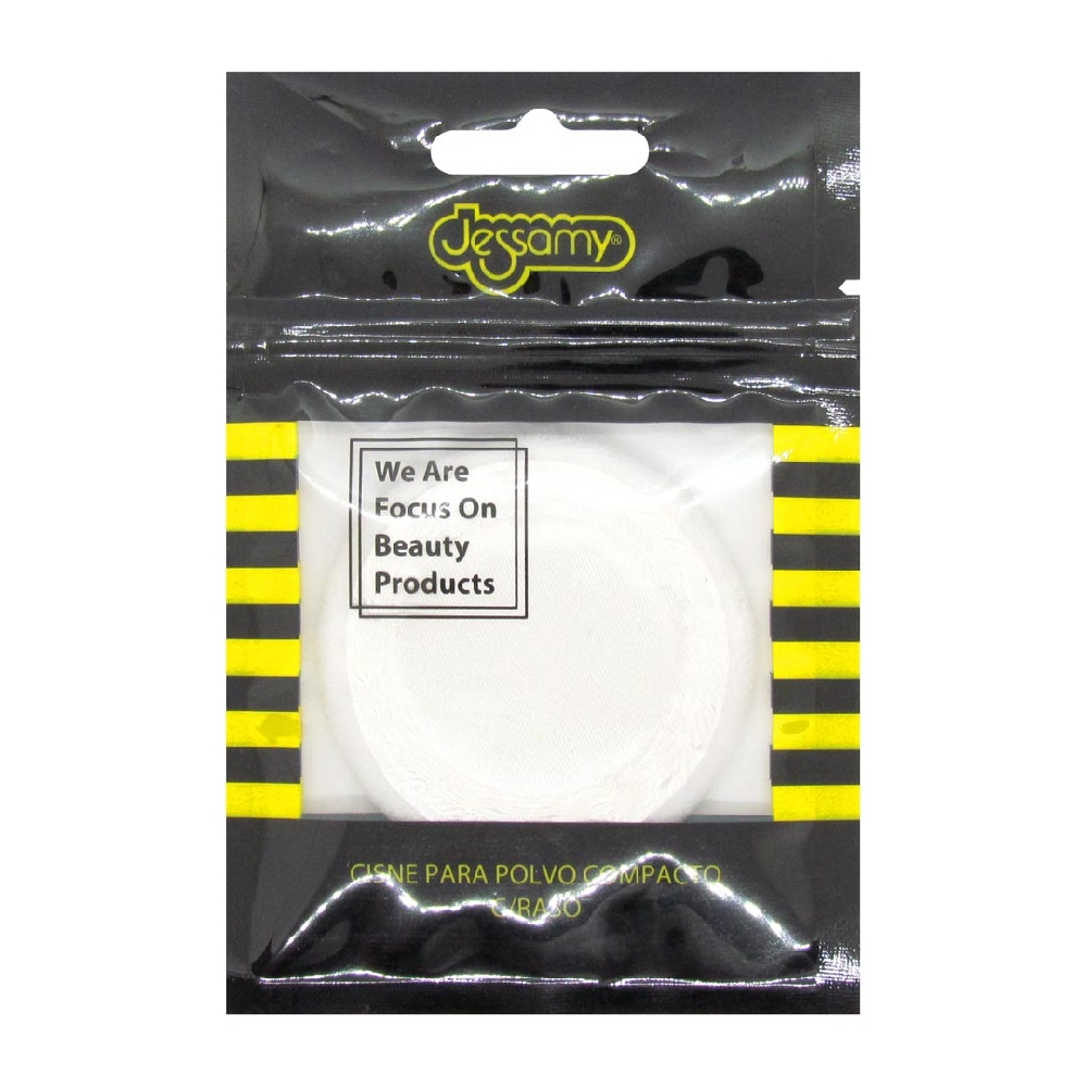 Cisne para Polvo Compacto 60MM Cotton Puff Blanco