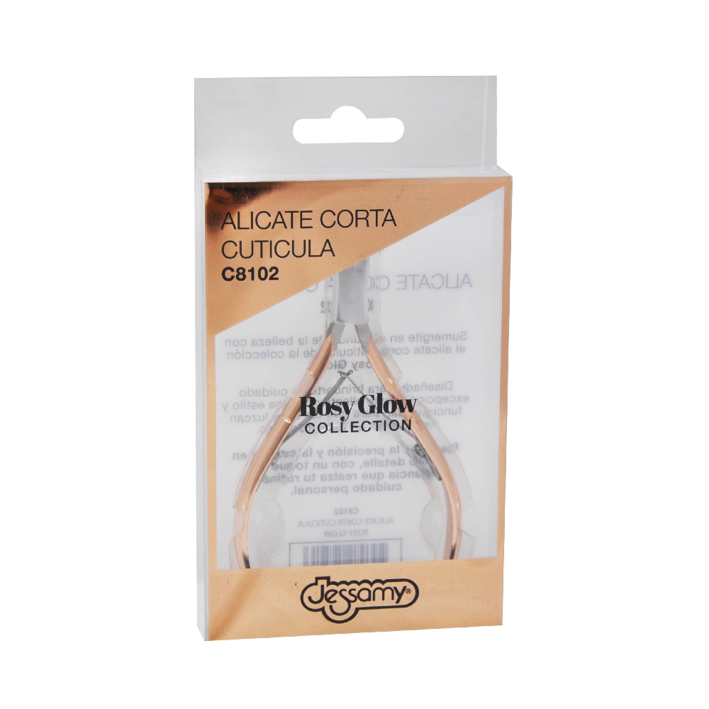 Alicate Corta Cutícula Rosy Glow