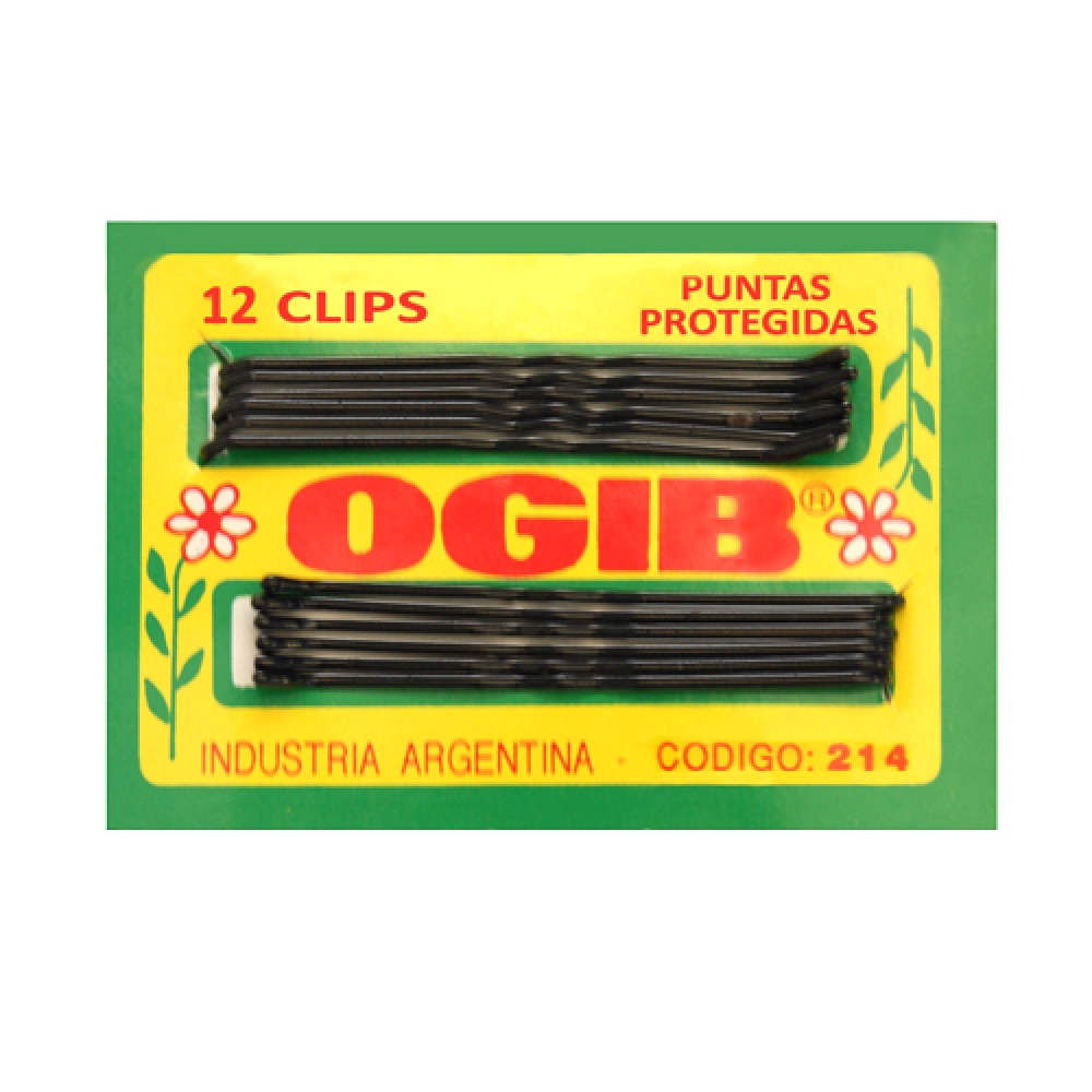 Clips Corto Negro OGIB Gruesa