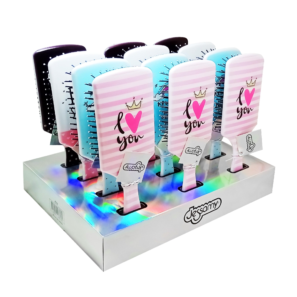 Exhibidor Cepillos x 12 u Spazzola Fantasía