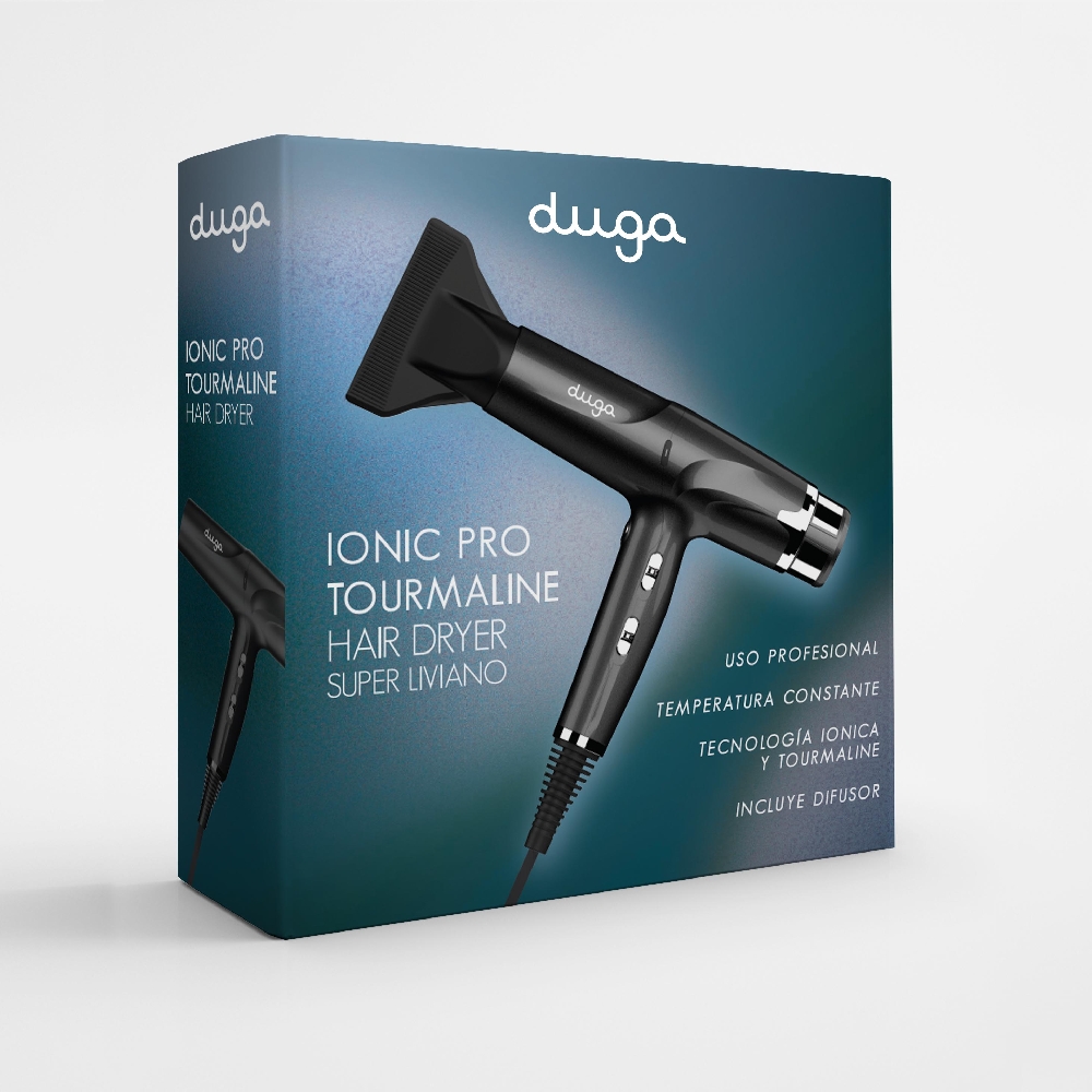 DUGA Ionic Pro Tourmaline Hair Dryer