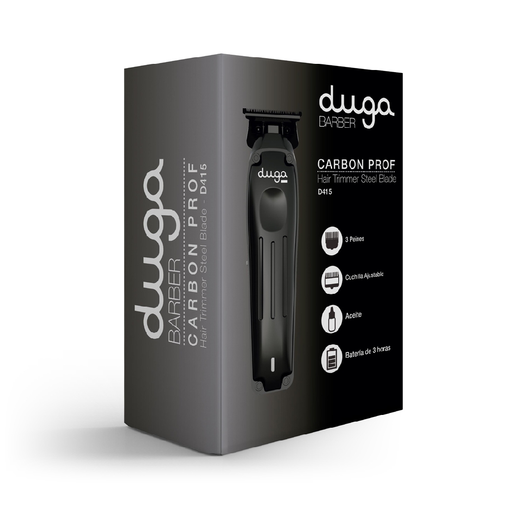DUGA Máquina Trimmer Carbon Prof Cordless