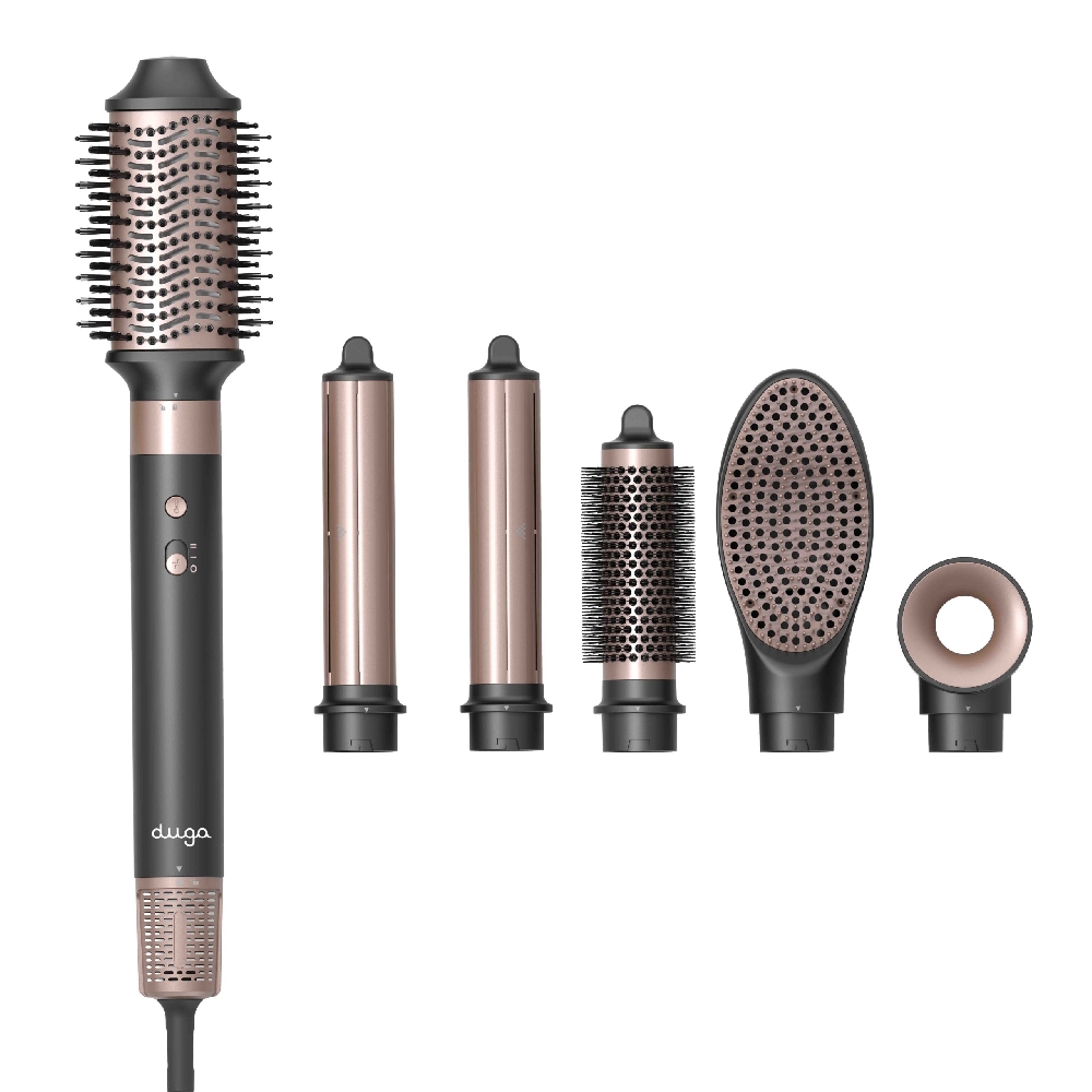 DUGA Kit Dryer Brush Ionic x 6 u Cabezales