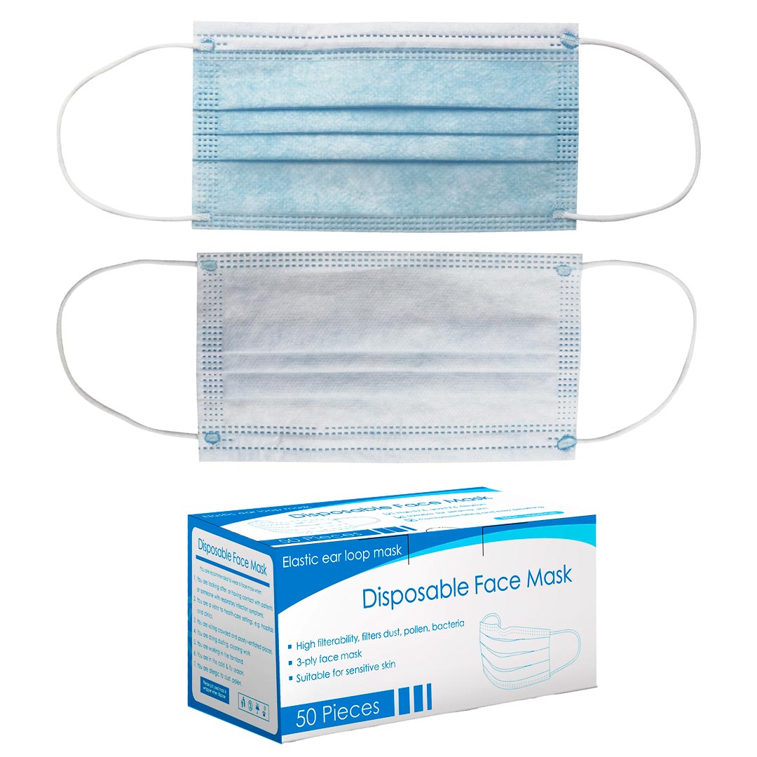 Barbijo Descartable x 50 u