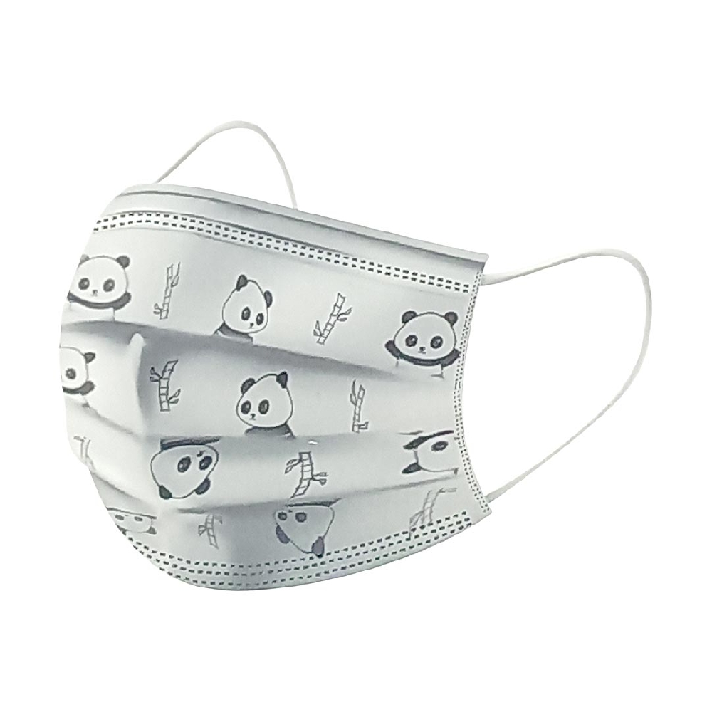 Barbijo Descartable x 50 u para Chicos Panda