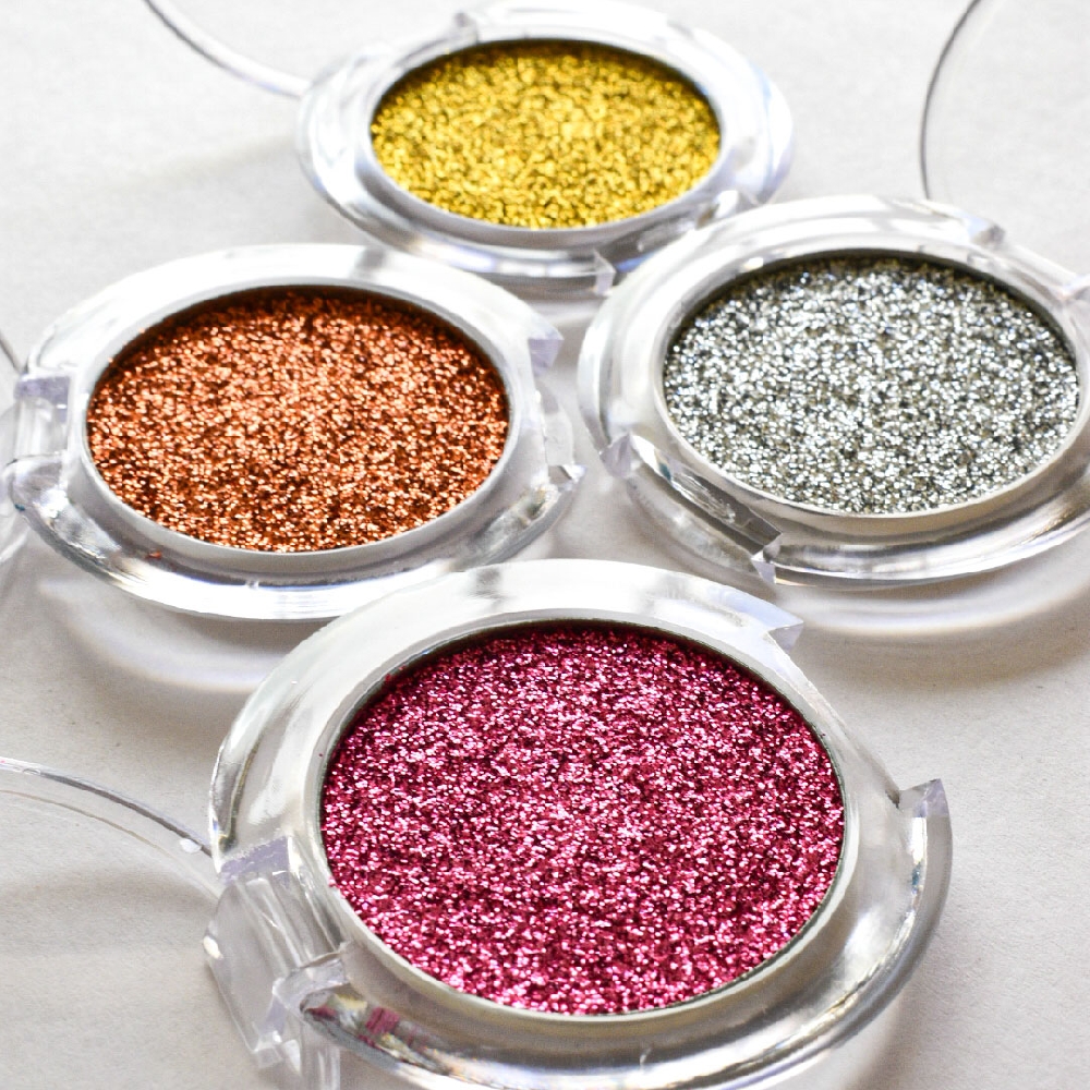 Compact Glitter Individual | 19002 | Plata