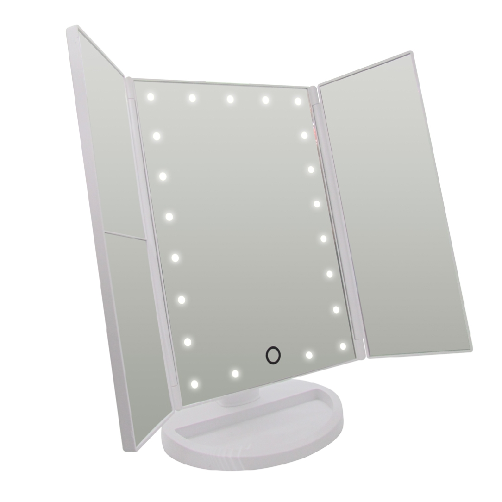 Espejo LED Tríptico 1x,2x,3x (21 LED Lights)