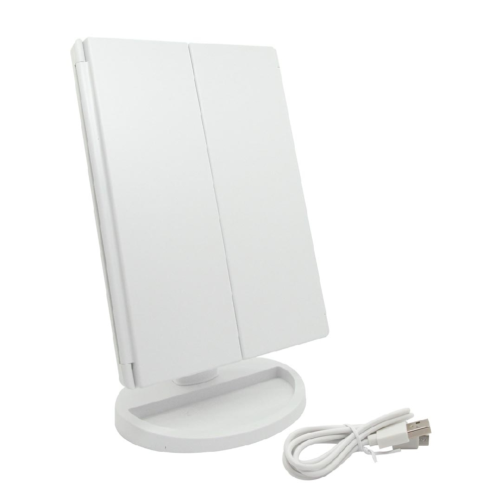 Espejo LED Tríptico 1x,2x,3x (21 LED Lights)
