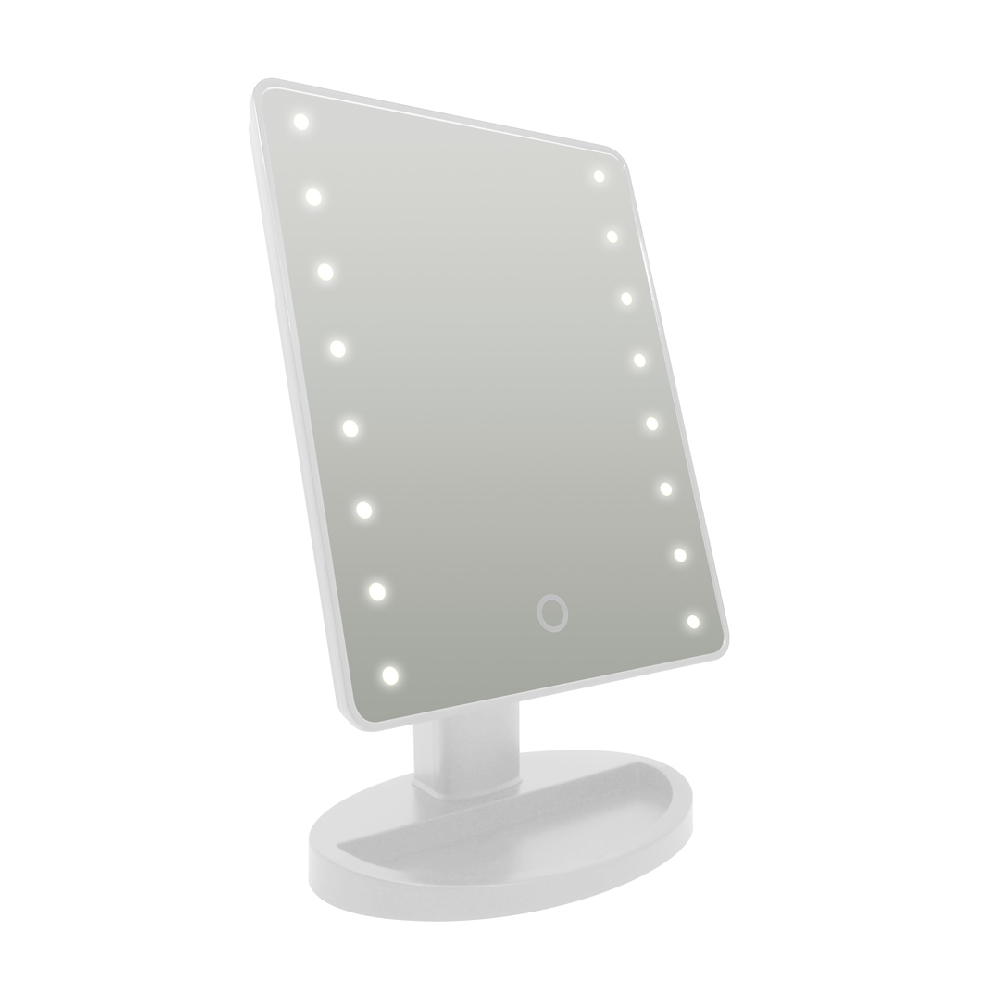 Espejo LED de Pie (16 LED Lights) Blanco