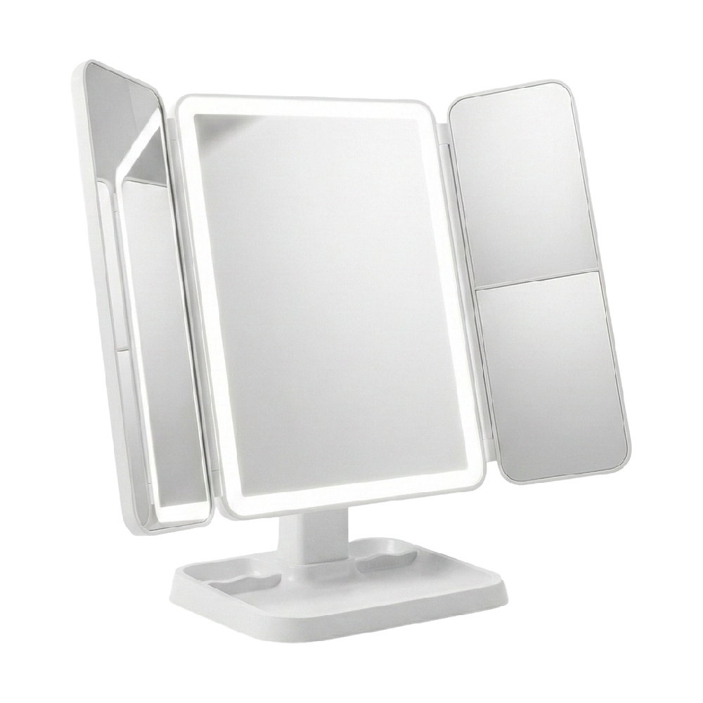 Espejo Capitone Blanco con USB