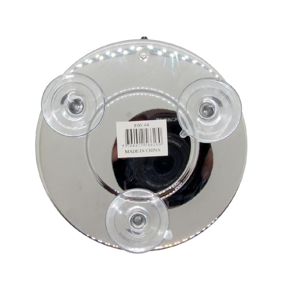 Espejo LED 15cm Diám. 5x Succión