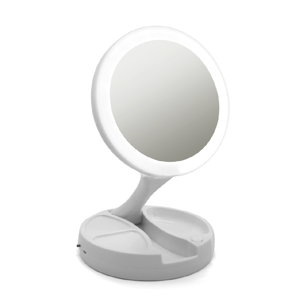 Espejo LED 10 x Plegable