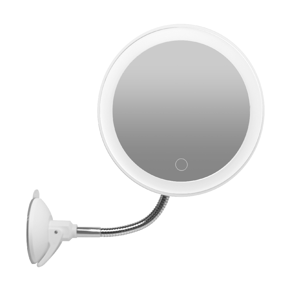 Espejo LED 10x con Ventosa