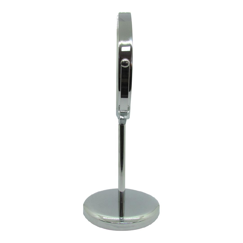 Espejo Metal 17cm 5x Redondo con Pie