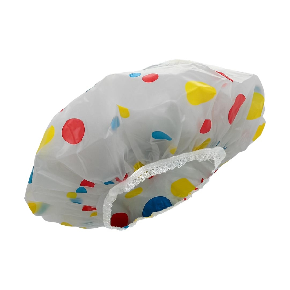 Gorro de Ducha PVC Fantasía con Puntilla