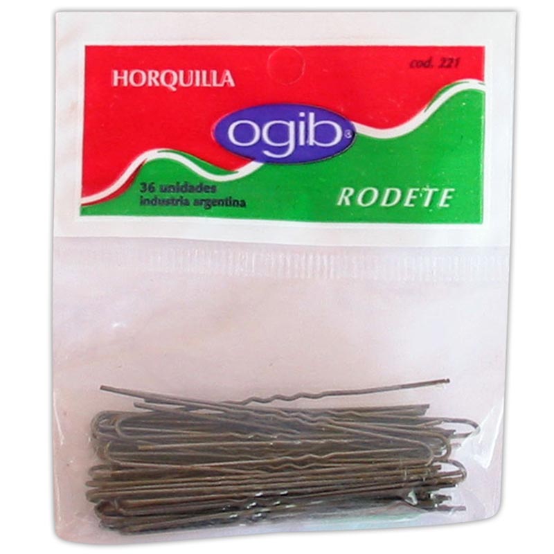 OGIB Horquilla Rodete Rubia x 36 u