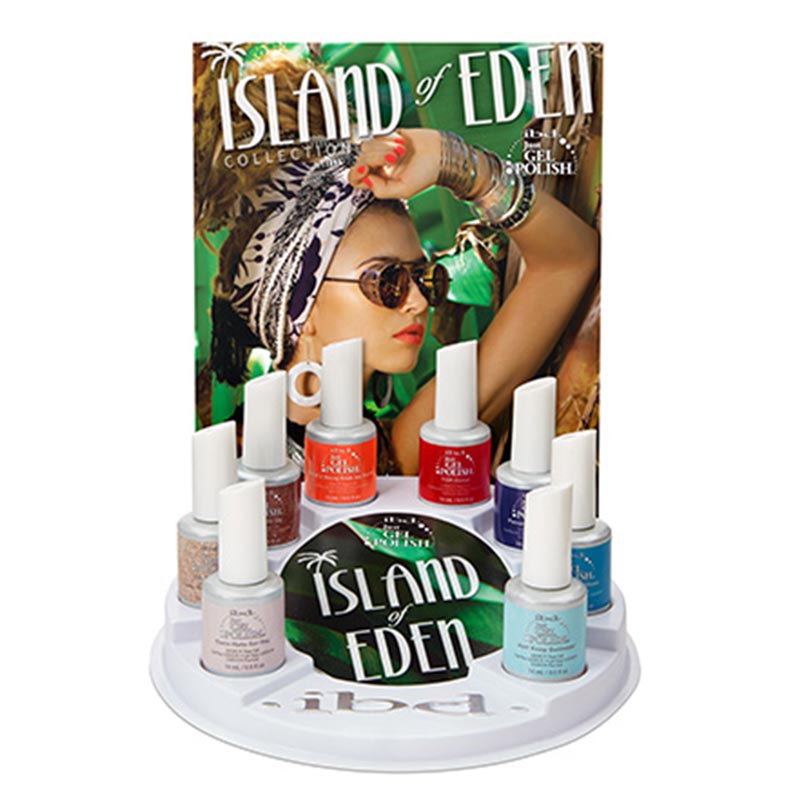 Exhibidor Island Of Eden (8 Colores) 24 Piezas