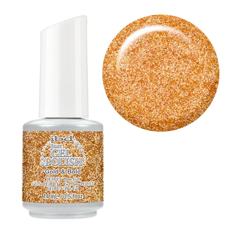 Esmalte Just Gel Gold & Bold