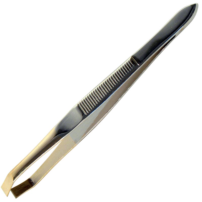 Pinza con Hoyo Tenaza. Punta Dorada Acero Inoxidable