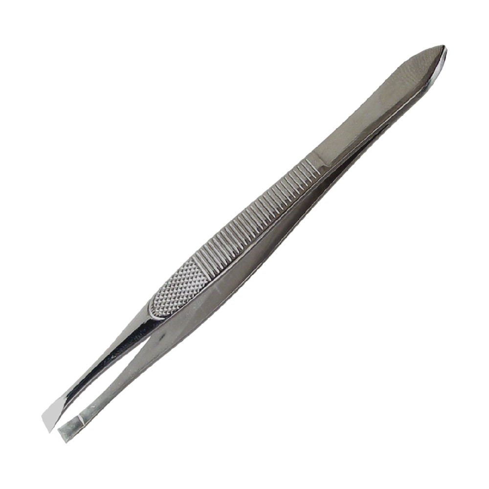 Pinza Recta Niquelada Acero Inoxidable
